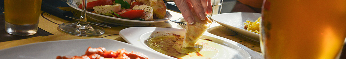 Eating American (Traditional) Greek Mediterranean at Kebab Cafe restaurant in Arcata, CA.